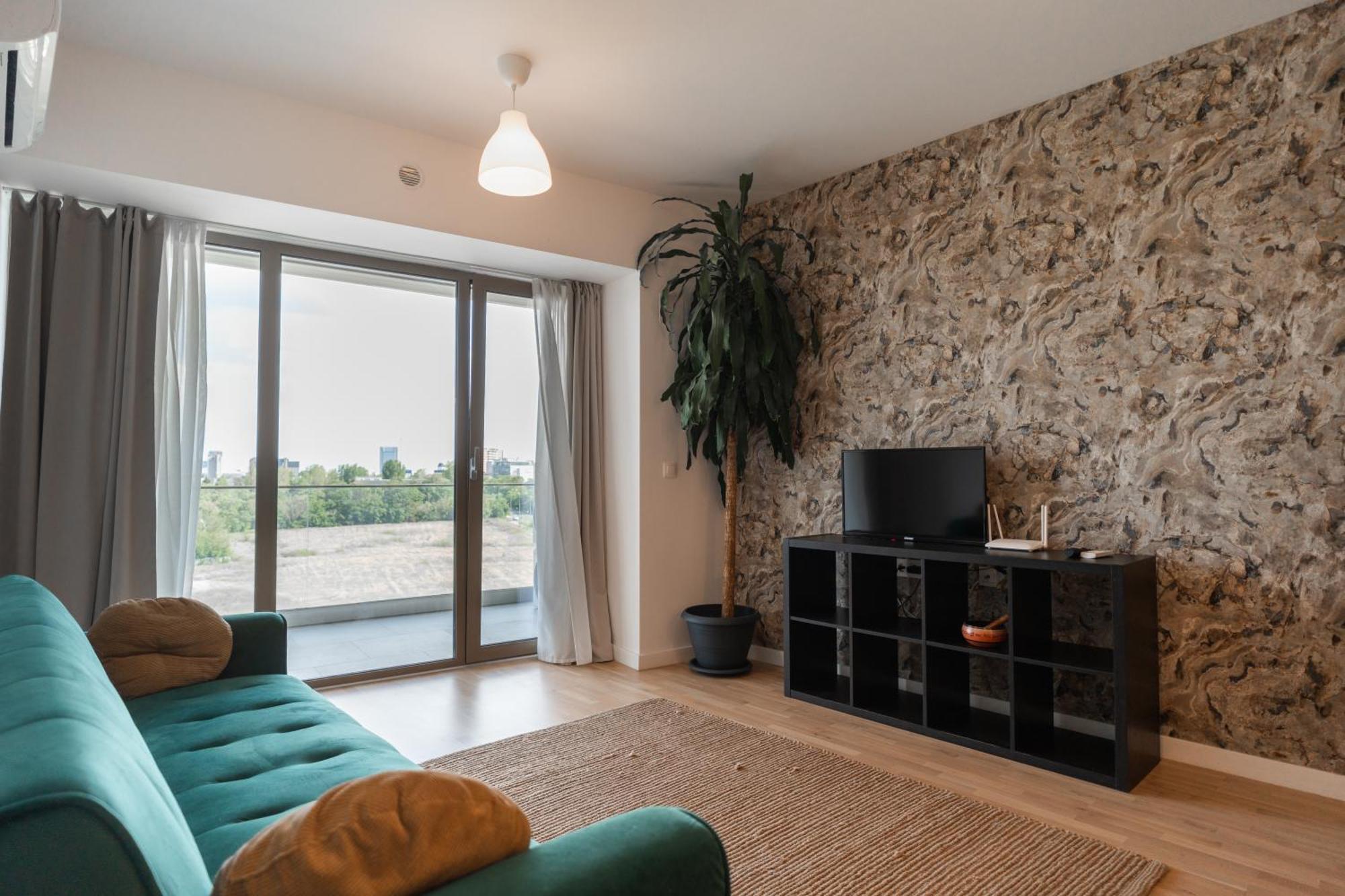 Lagoon Park Apartments With Beach View Bukares Bagian luar foto